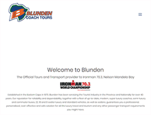 Tablet Screenshot of blunden.co.za